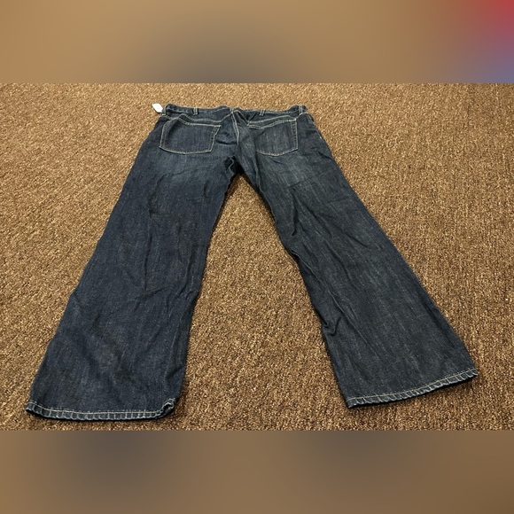 NWT Old Navy Straight Jean’s Dark Wash 38x32 men’s bottoms casual pockets - Picture 2 of 5